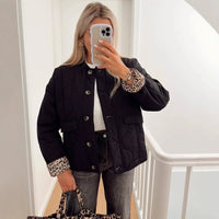 🔥Women's Fashion Warm Button Down Cropped Jacket