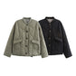 🔥Women's Fashion Warm Button Down Cropped Jacket