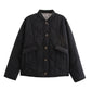 🔥Women's Fashion Warm Button Down Cropped Jacket