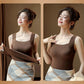 📢40%  OFF!⏰Women’s U-Neck Thermal Tank with Built-In Bra – Warm, Supportive & Braless Comfort ❄️❤️