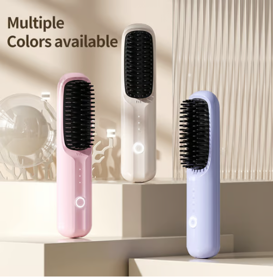 🎁USB cordless negative ion hair straightener