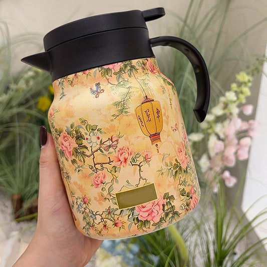 🔥HOT SALE UP TO 49% OFF🔥1000ml Vacuum Insulated Teapot with Strainer