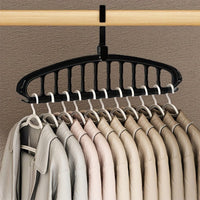 🥳New Year Specials🔥Multifunctional Foldable Clothes Hanger with 11-Hole