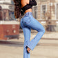🎁2026 New Arrivals 40% OFF👖Stretch Flare Jeans With A High Waist
