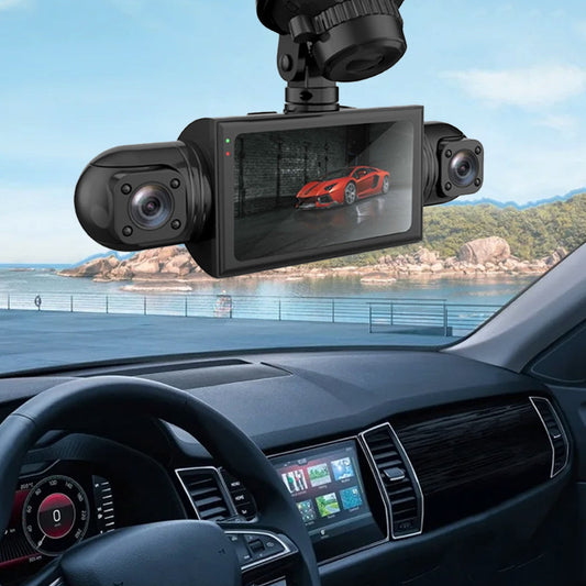 🚗1080p 4-Channel Dash Cam with G-Sensor
