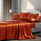 📢📢40% OFF !! ⏰25 Momme Luxury Pure Mulberry Silk Bedding Set of 4（1x Quilt Cover + 1x Bedsheet + 2x Pillowcases）