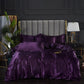 📢📢40% OFF !! ⏰25 Momme Luxury Pure Mulberry Silk Bedding Set of 4（1x Quilt Cover + 1x Bedsheet + 2x Pillowcases）