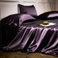 📢📢40% OFF !! ⏰25 Momme Luxury Pure Mulberry Silk Bedding Set of 4（1x Quilt Cover + 1x Bedsheet + 2x Pillowcases）