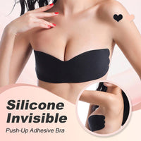 ✨Buy 3 Get 3 Free(6 PCS) - Each Only ￡3.49!!🥰Silicone Invisible Push-Up Adhesive Bra