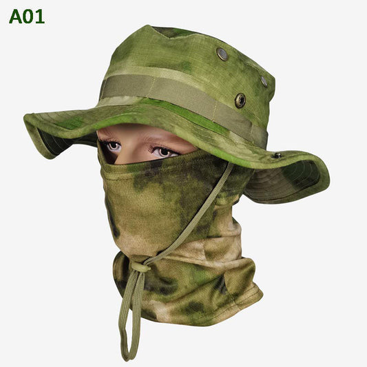 🎣 50% OFF NOW! 💎 2-in-1 Camouflage Fishing Hat and Mask Neck Wrap – UPF 50+ & Detachable – Breathable, lightweight & perfect for fishing, hiking or hunting 🧢