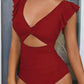 🏖️Sexy ruffled one-piece swimsuit