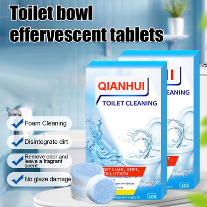🔥BUY More GET More🔥Lemon Scent Toilet Bowl Cleaner Tablets