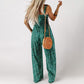 🏖️🌼Women’s Casual Print Sleeveless Overalls Jumpsuits