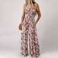 🏖️🌼Women’s Casual Print Sleeveless Overalls Jumpsuits