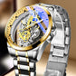 Double-Sided Skeleton Automatic Tourbillon Non-Mechanical Movement Watches