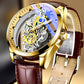 Double-Sided Skeleton Automatic Tourbillon Non-Mechanical Movement Watches
