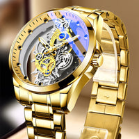 Double-Sided Skeleton Automatic Tourbillon Non-Mechanical Movement Watches