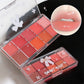 10 Color Long Lasting Glossy Lip Gloss Palette
