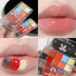 10 Color Long Lasting Glossy Lip Gloss Palette