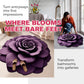 🏠2025 New Product-50% OFF🔥Floral Plush & Diatomaceous Earth Floor Mat✨