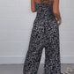 👖Women's Stylish Leopard Print Loose Jumpsuit