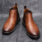 👞Vintage Faux Leather Chelsea Boots for Men