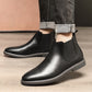 👞Vintage Faux Leather Chelsea Boots for Men