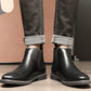 👞Vintage Faux Leather Chelsea Boots for Men