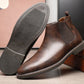 👞Vintage Faux Leather Chelsea Boots for Men