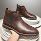 👞Vintage Faux Leather Chelsea Boots for Men