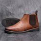 👞Vintage Faux Leather Chelsea Boots for Men