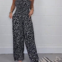 ⏰ The last crazy day | 50% off grab 🔝 a wild leopard-print baggy jumpsuit that is a chic blast