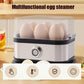 🍳2026 HOT SALE 40% OFF🎉Multifunctional Egg Steamer with Clear Lid