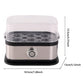 🍳2026 HOT SALE 40% OFF🎉Multifunctional Egg Steamer with Clear Lid
