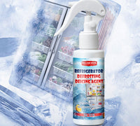 ⏳LAST DAY - Buy 2 Get 1 Free!!🧊Defrosting Spray for Fridge Freezer🎁 Includes Free Spatula
