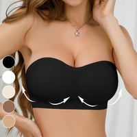 💜 BUY 1 GET 1 FREE💜Women's Non-Slip Strapless Wireless Bra with Crossover Side Closure