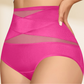 🌸Buy 1 Get 3 Packs✨Plus-Size High-Waist Cross Tummy Control Panties