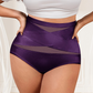 🌸Buy 1 Get 3 Packs✨Plus-Size High-Waist Cross Tummy Control Panties