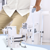 🚽🛡️ Getting up and down shouldn't be a struggle — these toilet safety rails give seniors the support they need. Tool‑free installation, anti‑slip suction cups, and built‑in paper holder. 🏠