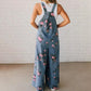 ✨2025 Hot Sale --50% Discount💖Women's Casual Printed Denim Jumpsuit