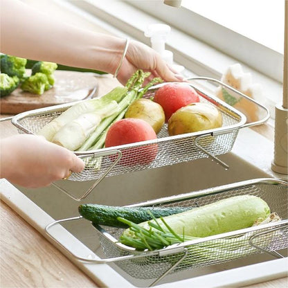 Expandable Over The Sink Dish Drying Rack
