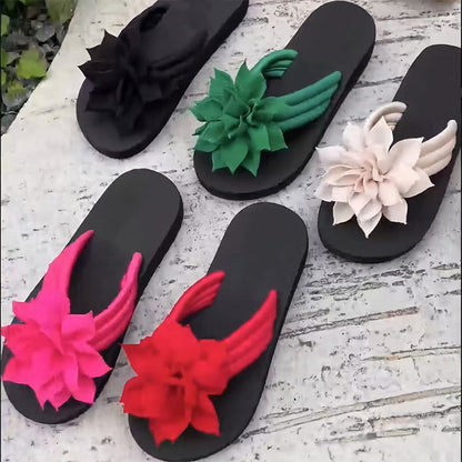 👡Women's Floral Accent Flip-Flops🌺