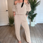 Off-Shoulder Frill Design Jumpsuit 