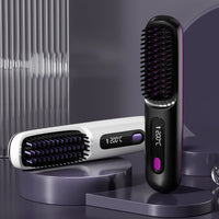 🔥Summer Hot Sale 49% Off🔥Wireless Ceramic Heating Hair Straightening Comb
