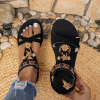 👡✨Women's Round Toe Flat Breathable Sandals