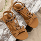 👡✨Women's Round Toe Flat Breathable Sandals