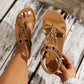 👡✨Women's Round Toe Flat Breathable Sandals