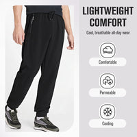 Men's Casual Cool Lightweight Quick Dry Sweatpants