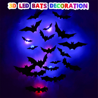 🦇Halloween 3D Lighted Bats