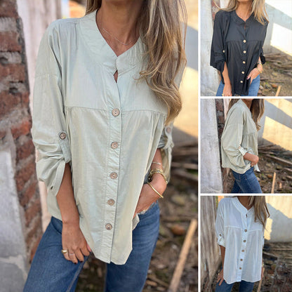 Women's Casual Solid Color Top